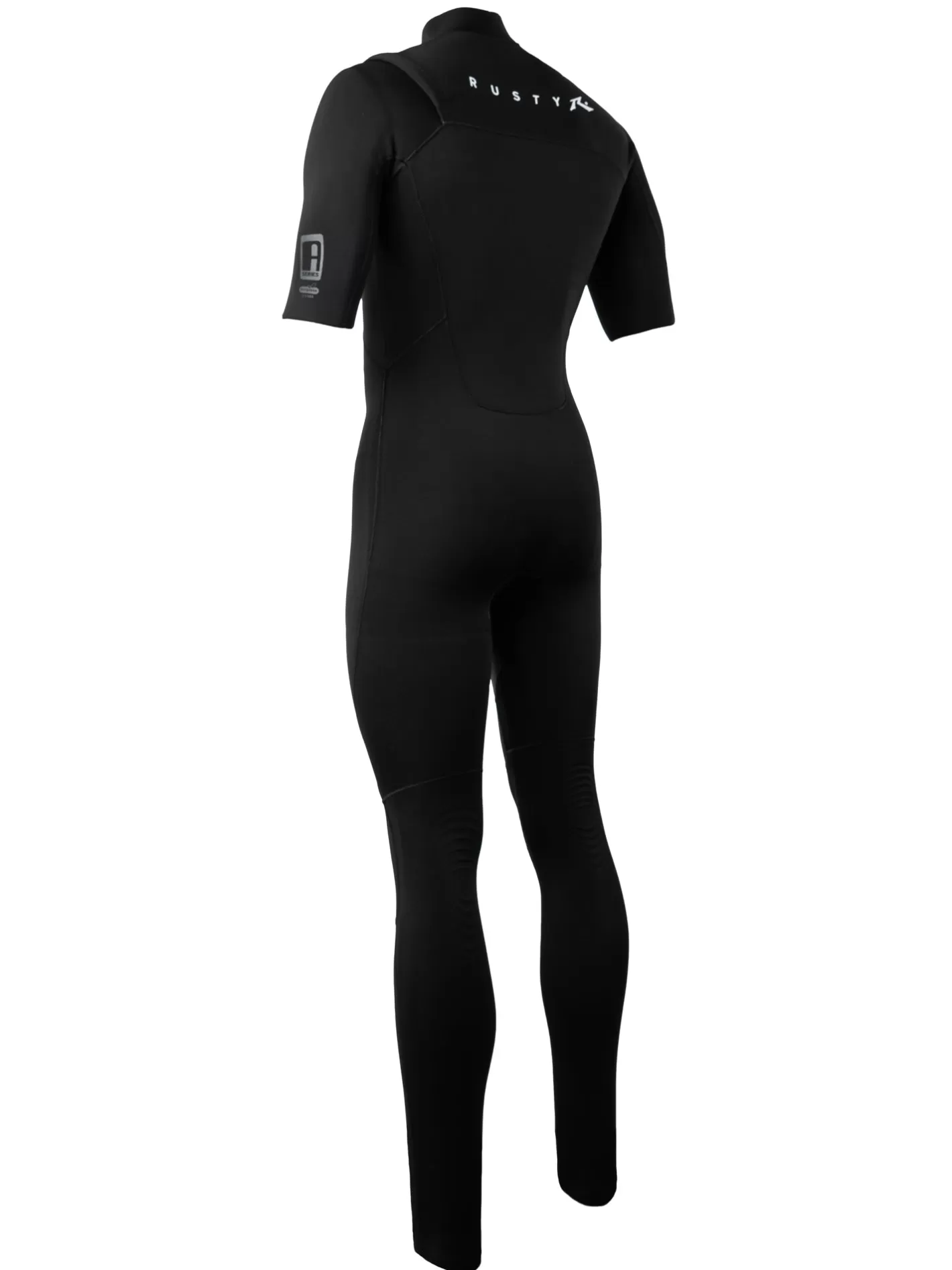 Hombre Rusty Traje De Neopreno De Manga Corta Con Cremallera En El Pecho Ecoprene 2 Series A