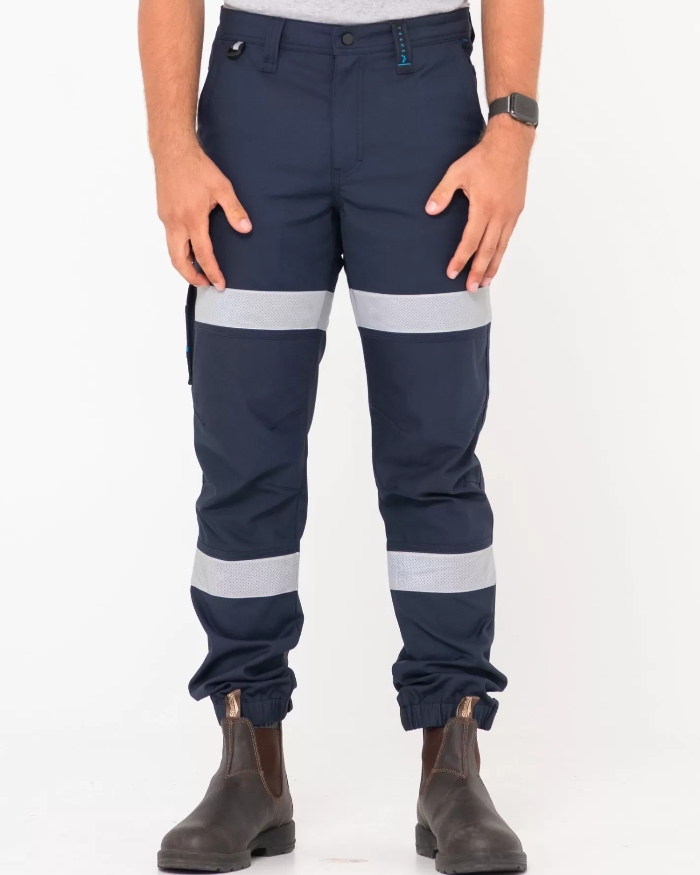 Rusty Tr246R Pantalon Con Punos Elasticos Y 9 Bolsillos Reflect