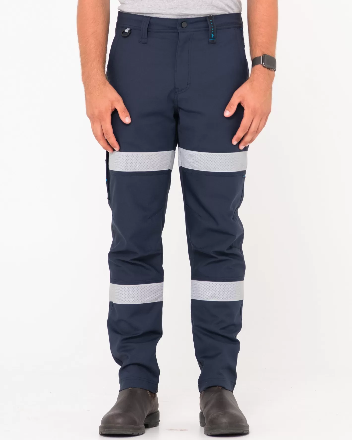 Rusty Tr245R Pantalon Elastico Con 9 Bolsillos Reflect