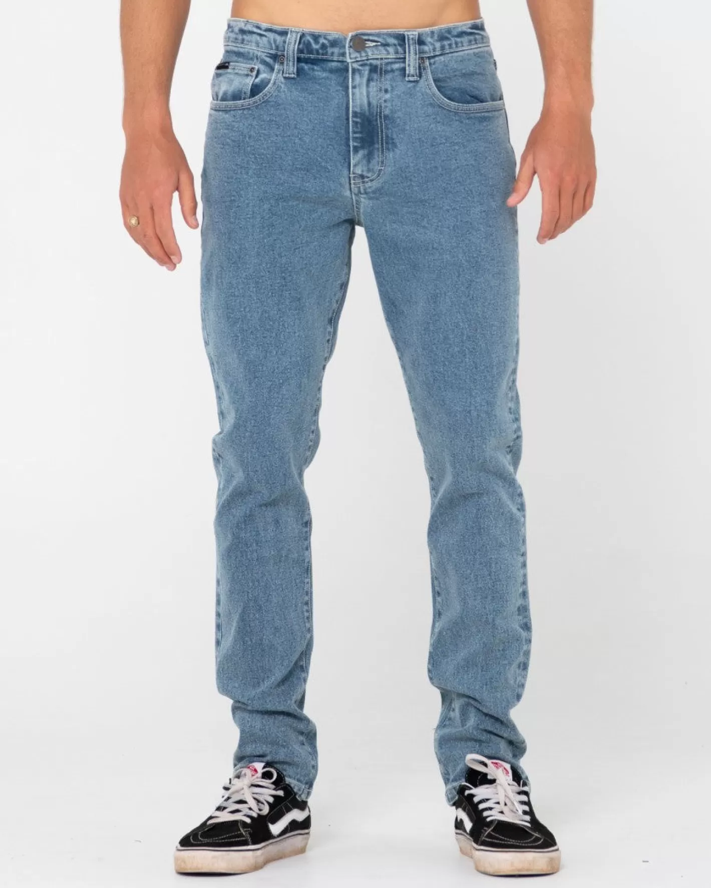 Hombre Rusty Vaqueros Indi De Corte Slim Con Cinco Bolsillos