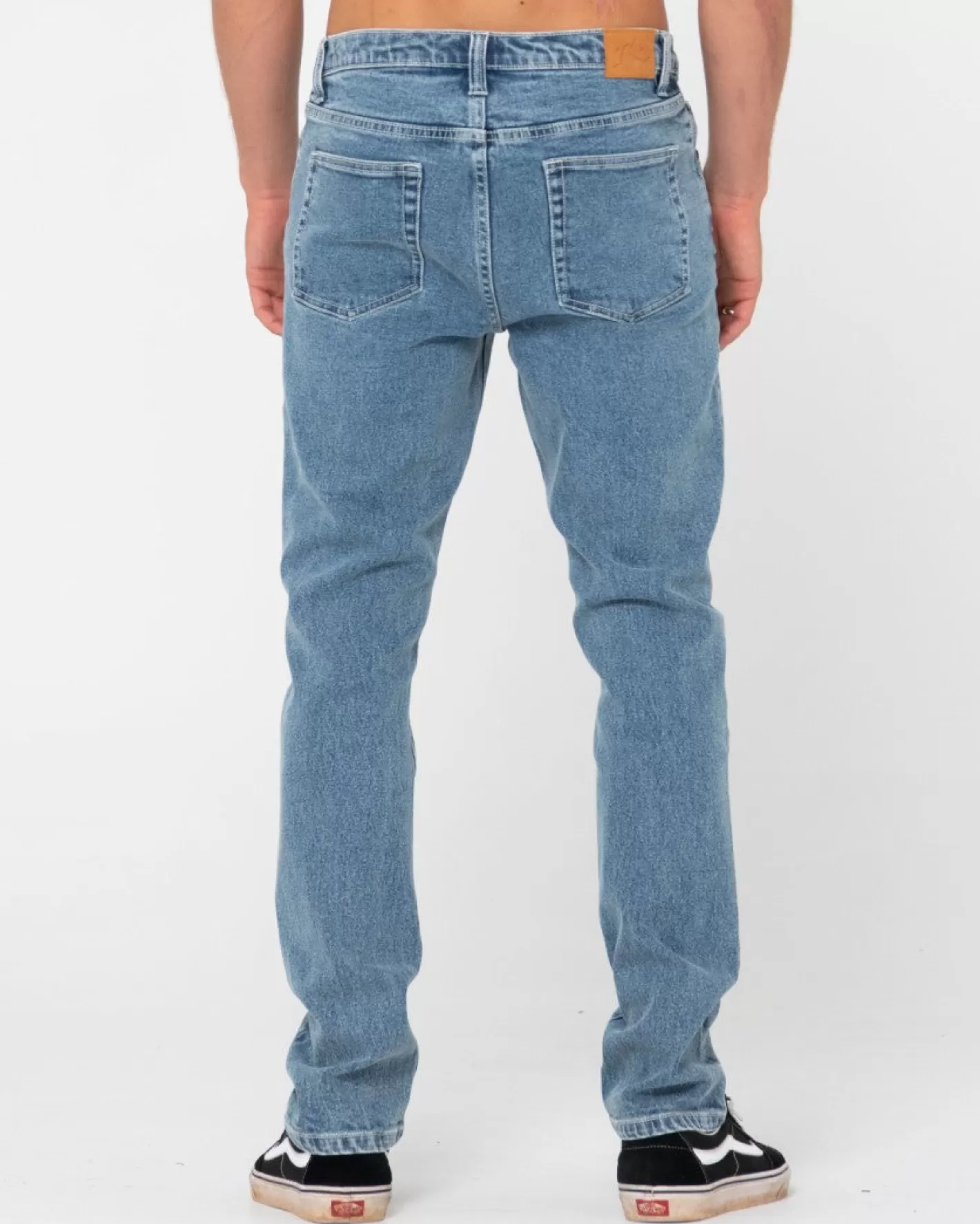 Hombre Rusty Vaqueros Indi De Corte Slim Con Cinco Bolsillos