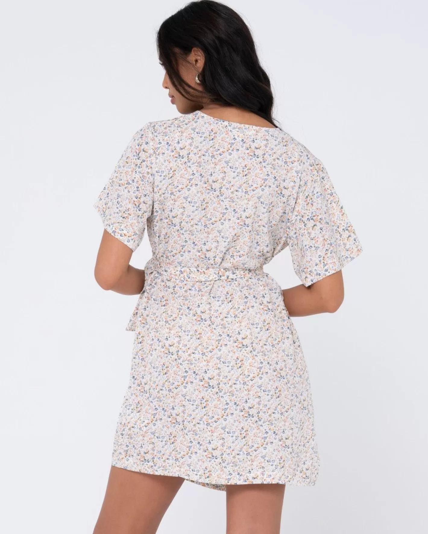 Mujer Rusty Vestido Cruzado Lena