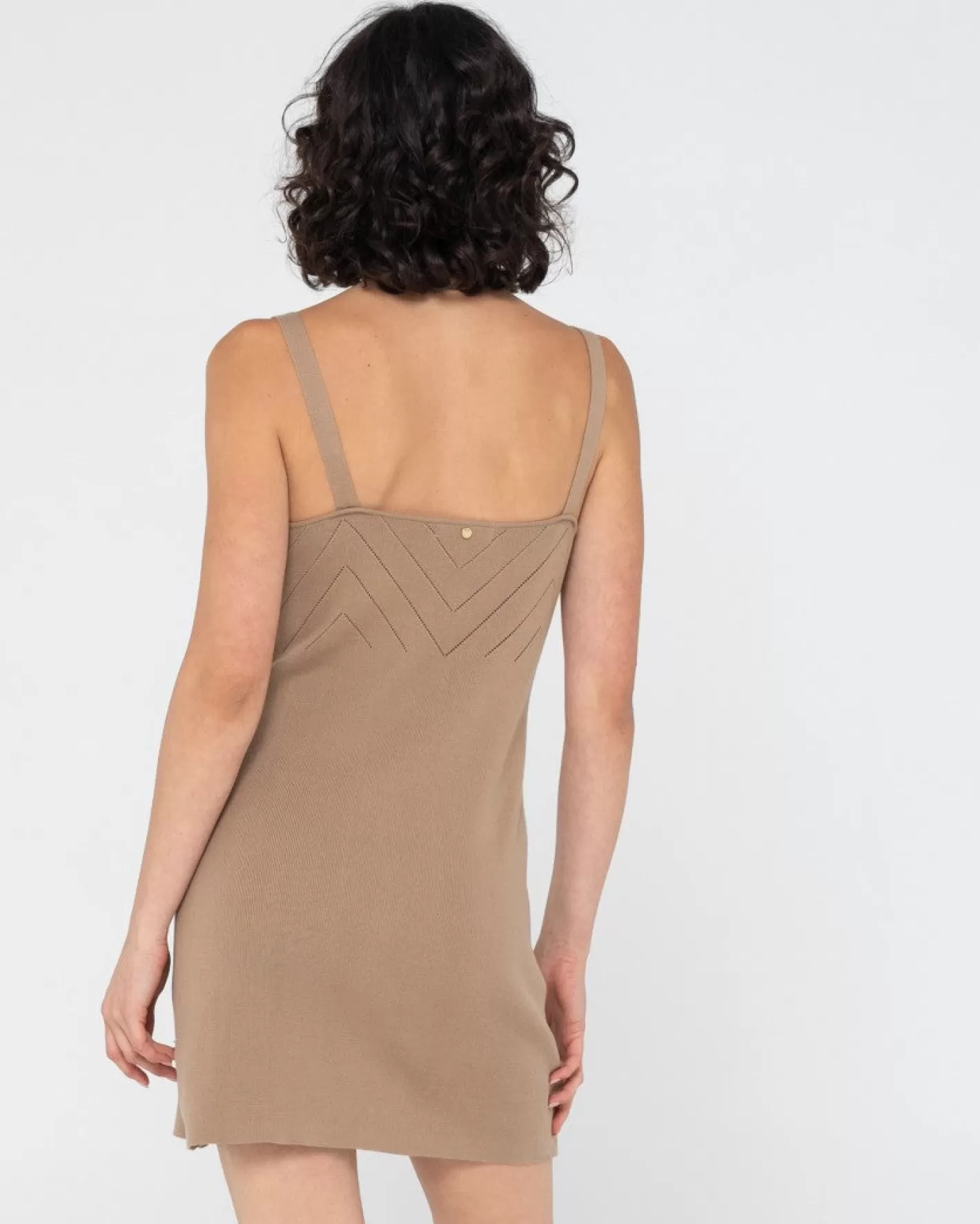 Mujer Rusty Vestido De Punto Aubrey